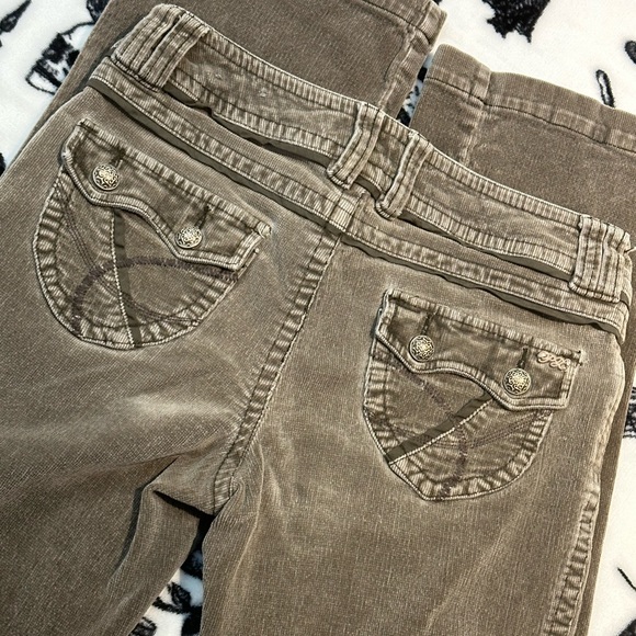 POINT ZERO women's Y2K straight leg pants with cute pockets. size US 2. - Picture 3 of 8